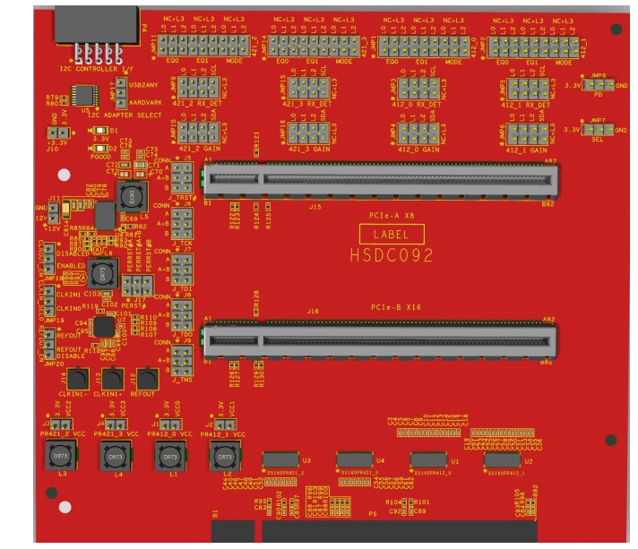 Texas Instruments DS160PR412-421EVM评估模块