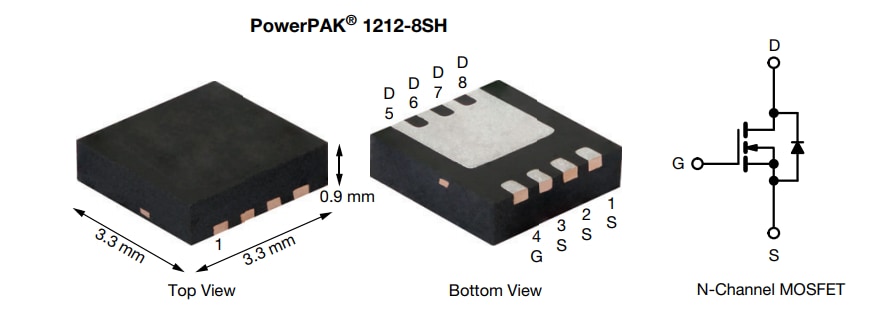 Vishay / Siliconix SISH892BDN N沟道100V MOSFET