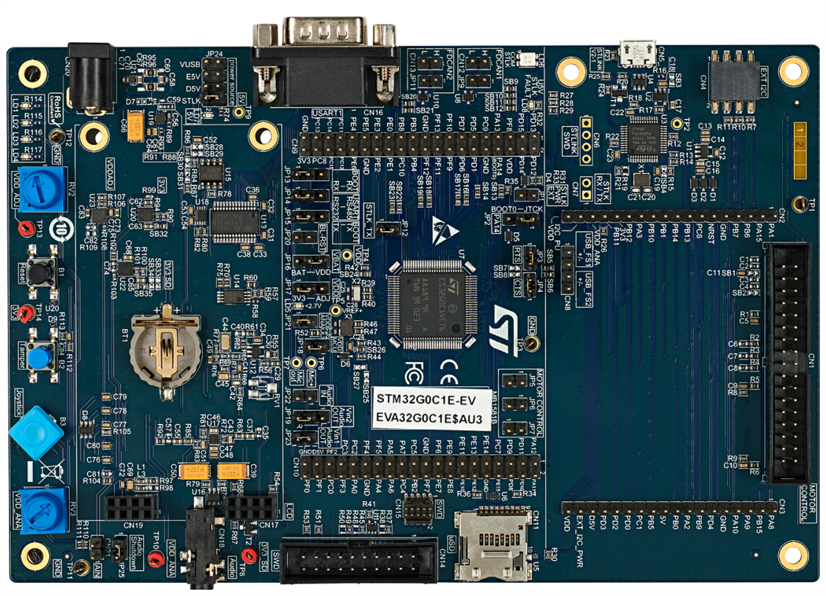 STMicroelectronics STM32G0C1E-EV评估板