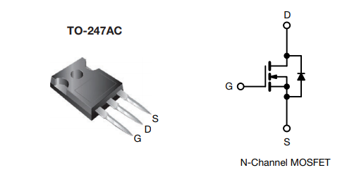 应用电路图 - Vishay / Siliconix SiHG080N60E E系列功率MOSFET