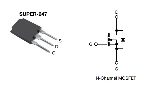 Vishay / Siliconix SiHS90N65E功率MOSFET