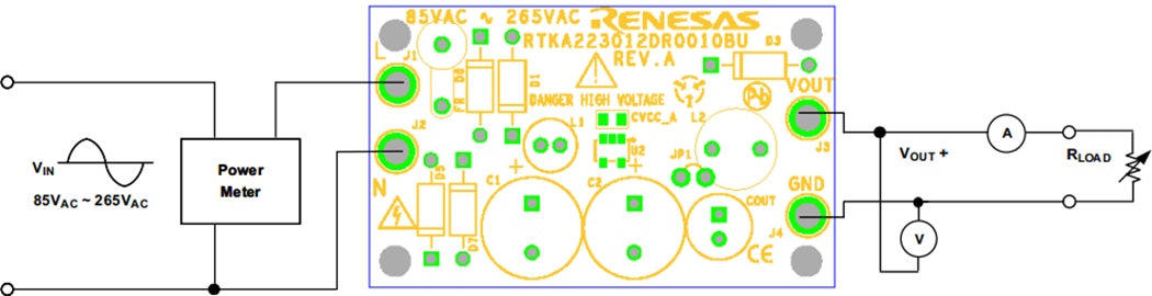 Renesas Electronics RAA223012演示板