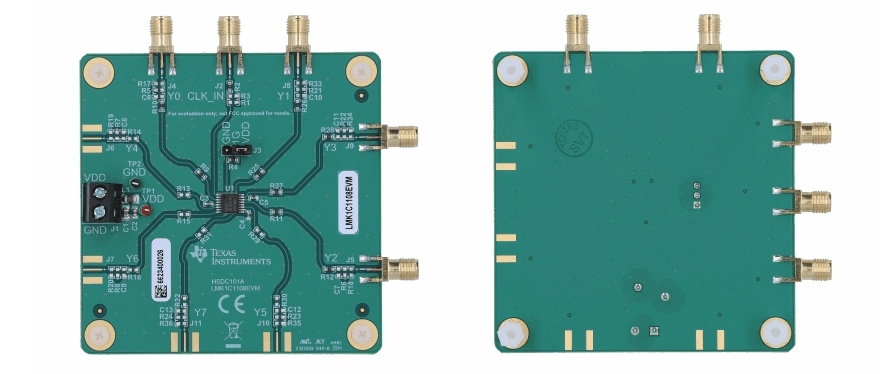 Texas Instruments LMK1C1108EVM评估模块