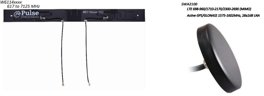 Pulse Electronics 5G MIMO FPC内部天线