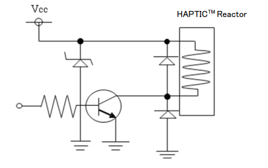 Application Circuit Diagram - Alps Alpine AFT14 HAPTIC™ Reactor Hybrid Tough Type Switch