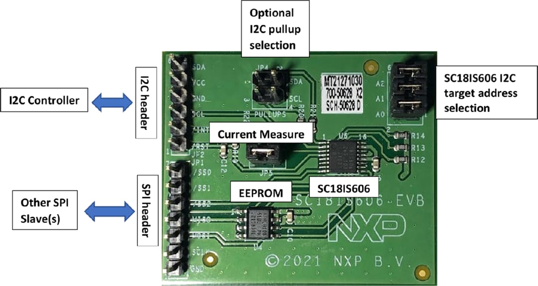 NXP Semiconductors SC18IS606-EVB评估板