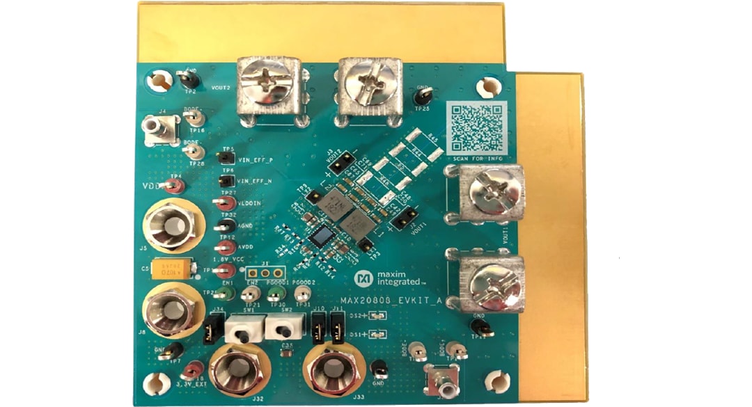 Analog Devices / Maxim Integrated MAX20808EVKIT评估套件