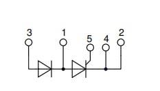 框图 - IXYS MCNA75PD2200TB高压晶闸管模块