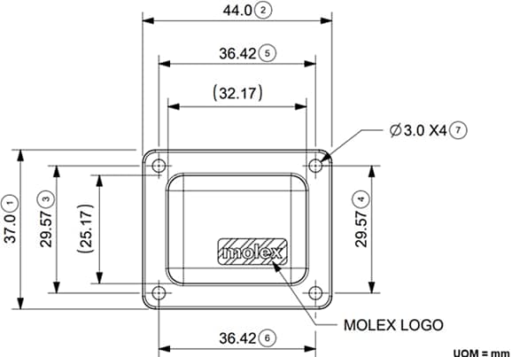 Molex 抗金属表面Wi-Fi天线