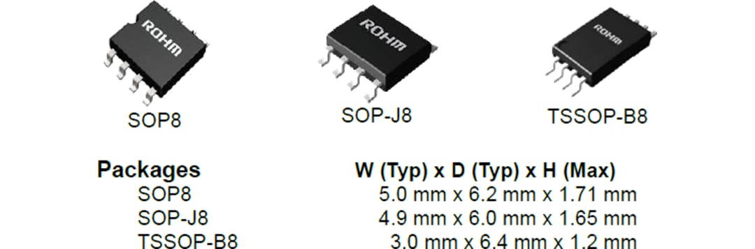 ROHM Semiconductor BR24G1Mx-5A系列串行EEPROM