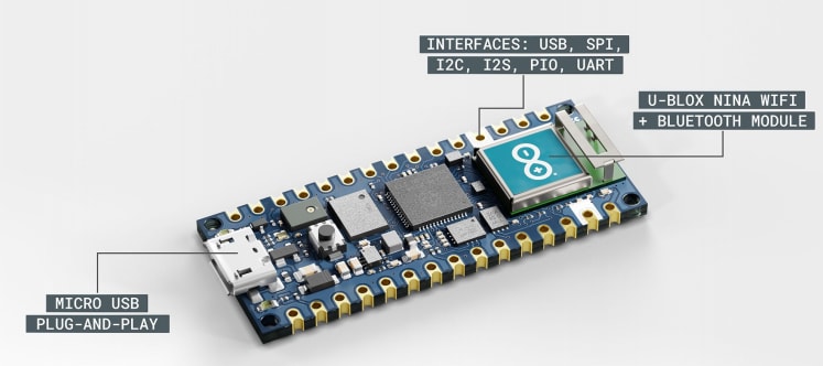 Arduino Nano RP2040连接