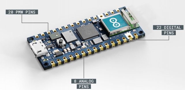 Arduino Nano RP2040连接