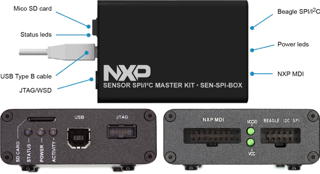 NXP Semiconductors SEN-SPI-BOX评估套件