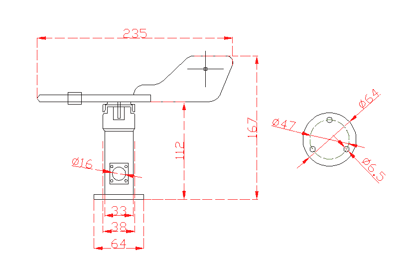 DFRobot RS485 Wind Direction Transmitter