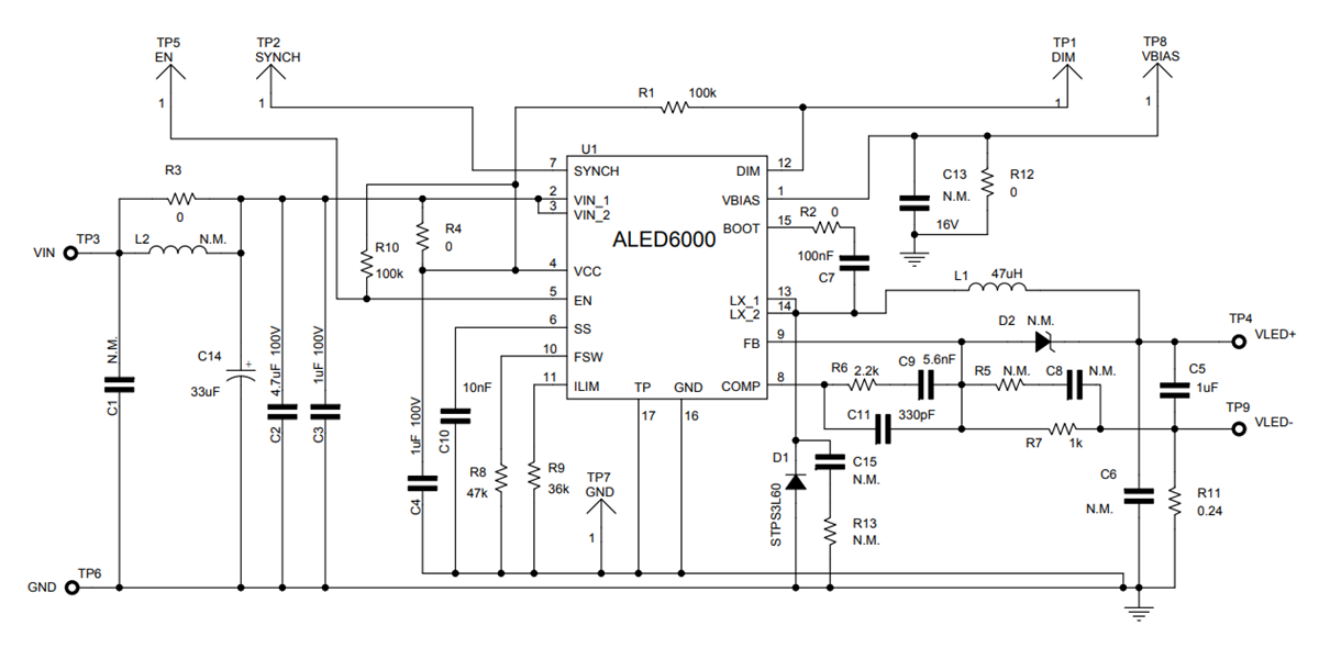 原理图 - STMicroelectronics STEVAL-ILL089V1评估板