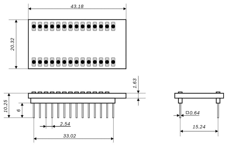 机械图纸 - Bosch BMP390 Shuttle Board