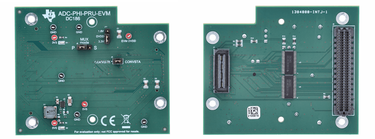 Texas Instruments ADC-PHI-PRU-EVM适配器卡