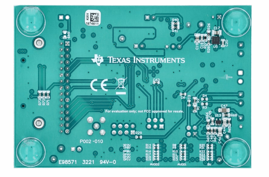 位置电路 - Texas Instruments ADS1285EVM-PDK演示套件