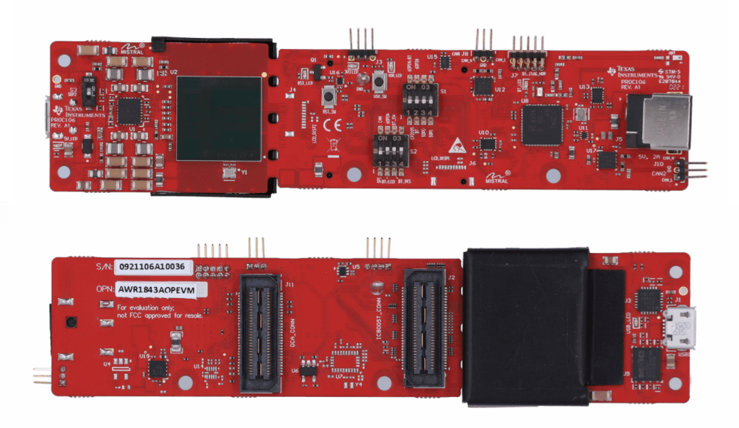 Texas Instruments AWR1843AOPEVM评估模块