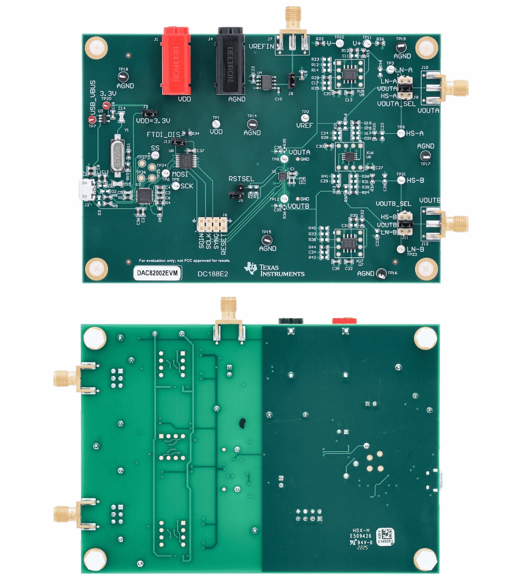 Texas Instruments DAC82002EVM评估模块