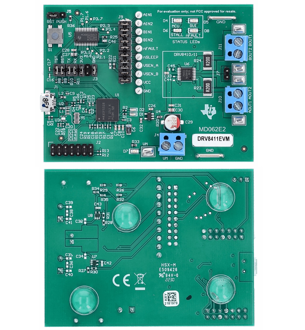 Texas Instruments DRV8411EVM评估模块