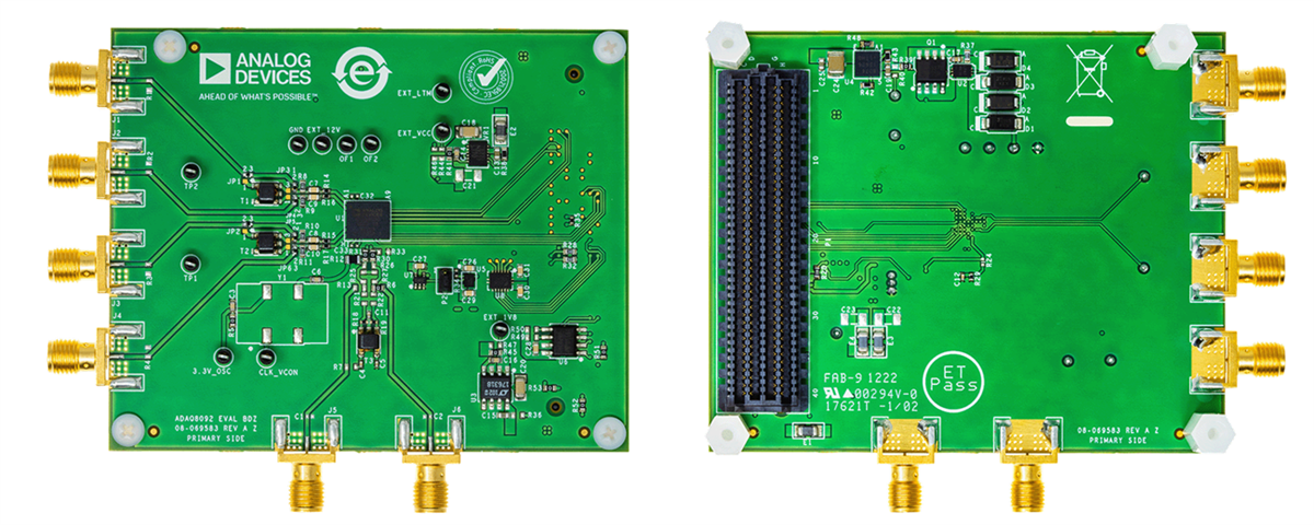 Analog Devices Inc. EVAL-ADAQ8092-FMCZ评估板