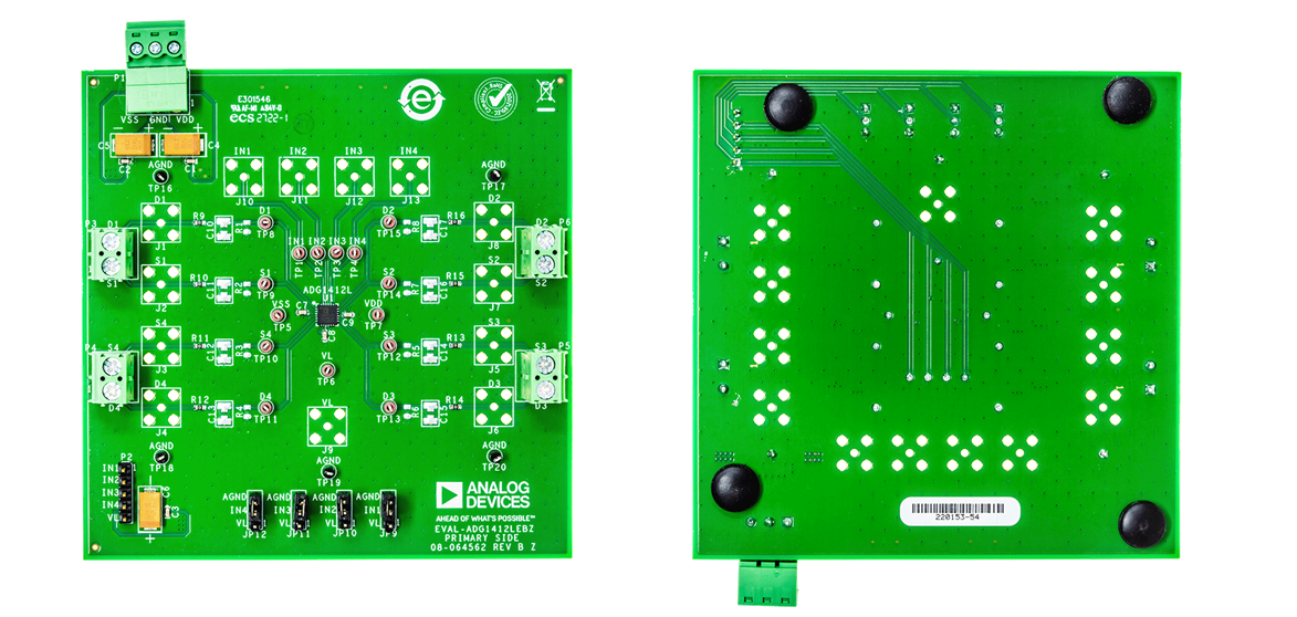 Analog Devices Inc. EVAL-ADG1412LEBZ评估板
