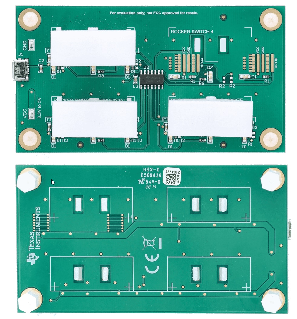 Texas Instruments HALL-HMI-ROCKER-EVM评估模块