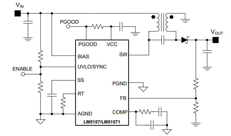 原理图 - Texas Instruments LM5157EVM-SEPIC评估模块 - TI | 贸泽