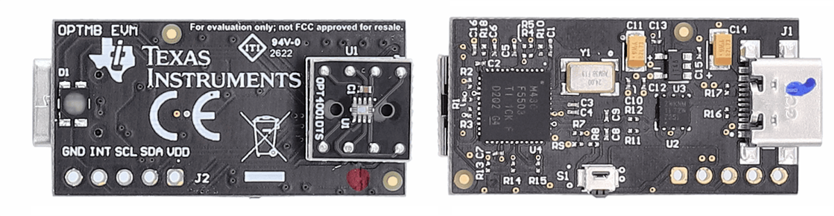 Texas Instruments OPT4001DTSEVM评估模块