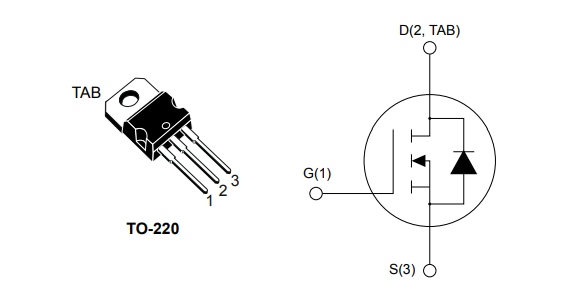 应用电路图 - STMicroelectronics STP60N043DM9 MDmesh DM9功率MOSFET