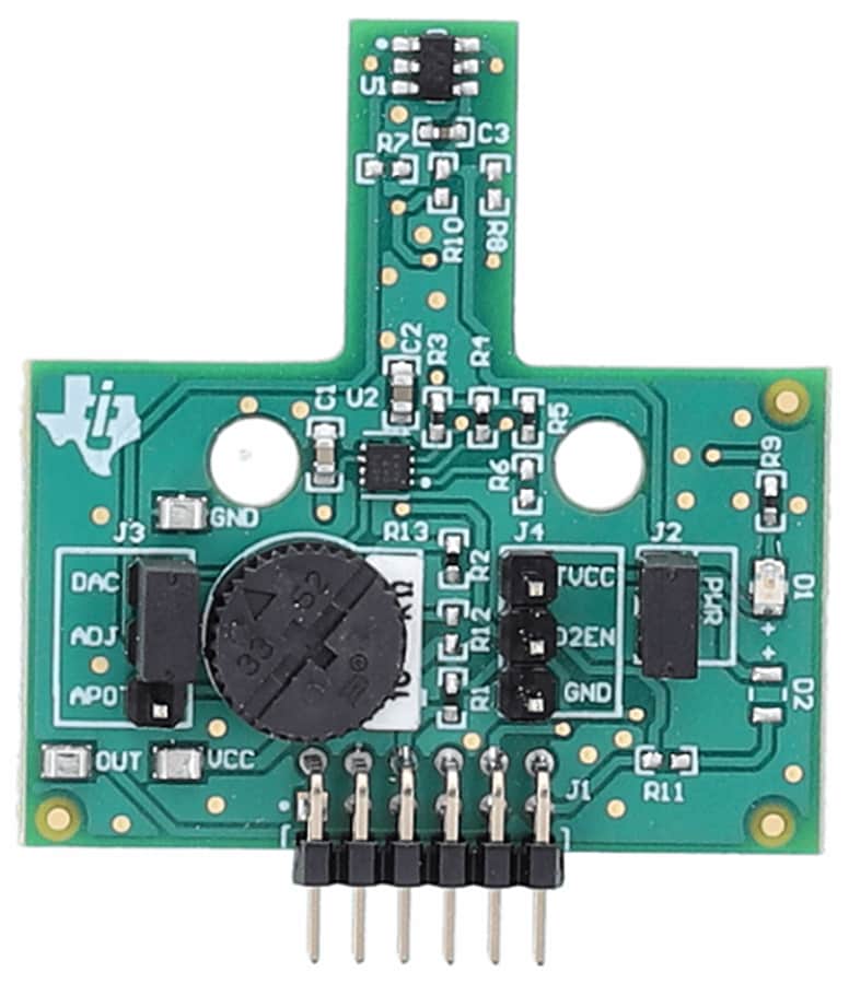 机械图纸 - Texas Instruments TMAG5328EVM霍尔效应开关评估模块