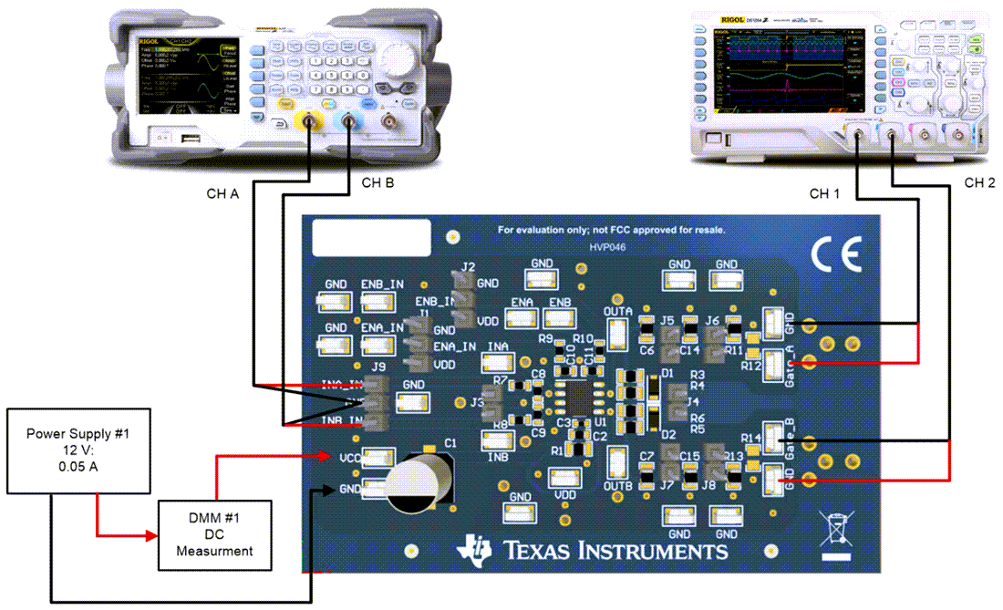 机械图纸 - Texas Instruments UCC27624EVM驱动器评估模块 (EVM)