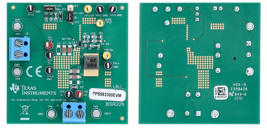 Texas Instruments TPS563300EVM评估模块