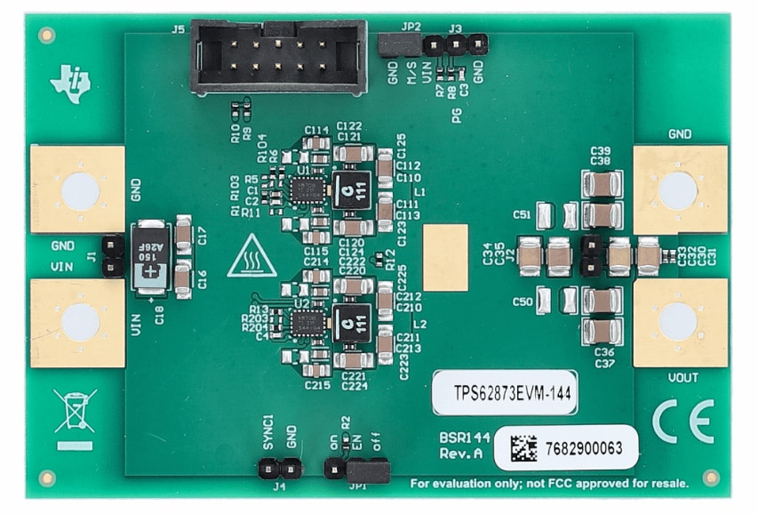 Texas Instruments TPS62873EVM-144评估模块