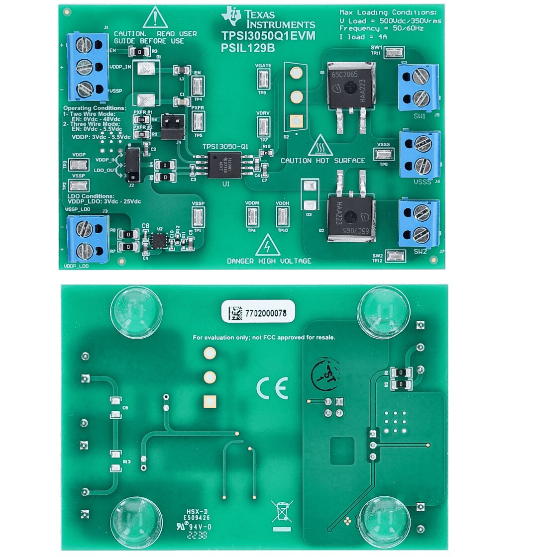 Texas Instruments TPSI3050Q1EVM评估模块