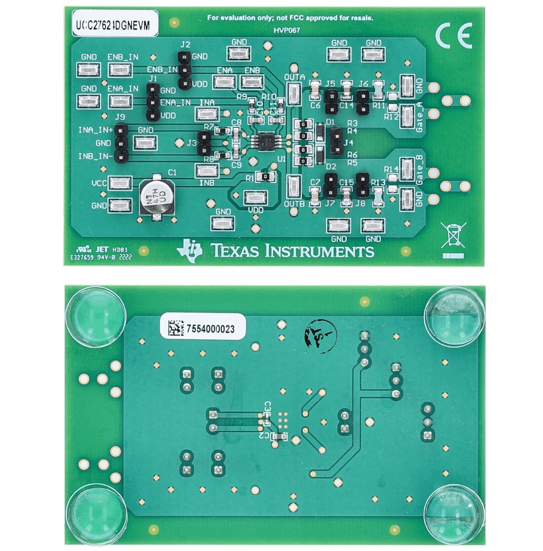 Texas Instruments UCC27624DGNEVM评估模块