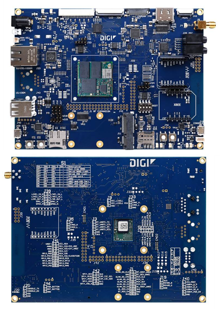 Digi ConnectCore® MP157开发套件