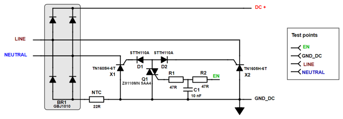 STMicroelectronics STEVAL-SCR002V1浪涌电流限制器