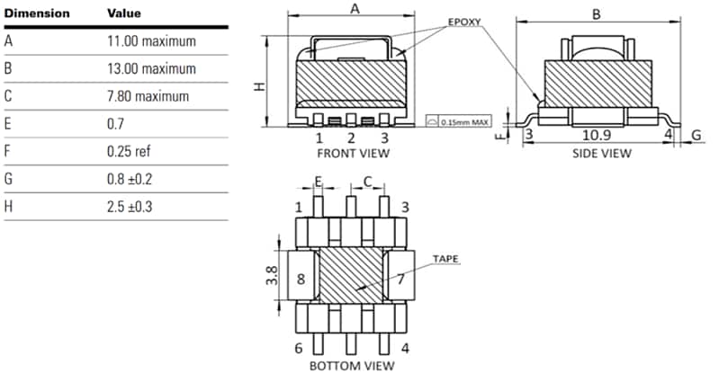 Eaton Electronics ECST电流检测变压器