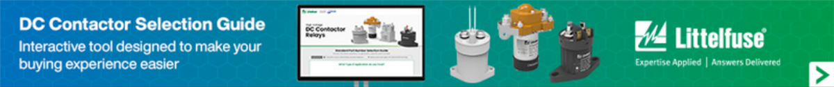 Littelfuse DCNHR 900V直流（最大）接触器继电器