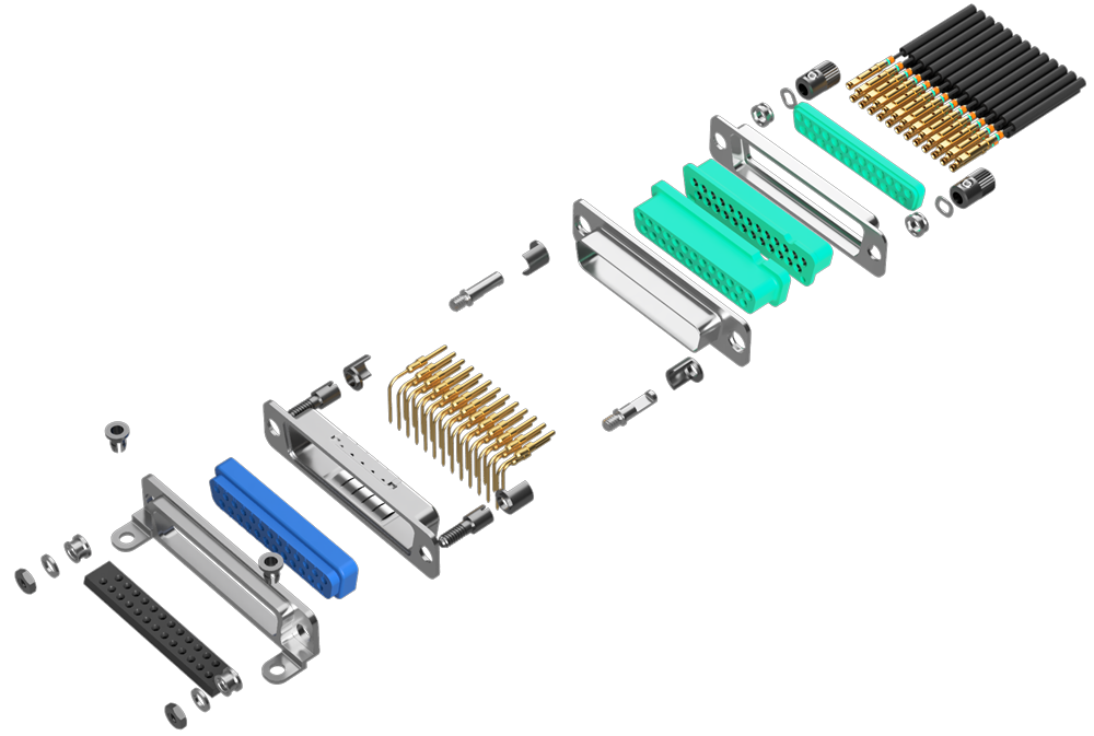 Positronic MACH-D D-Sub连接器