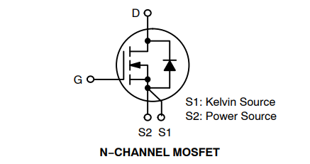 应用电路图 - onsemi NTH4L020N090SC1碳化硅 (SiC) MOSFET