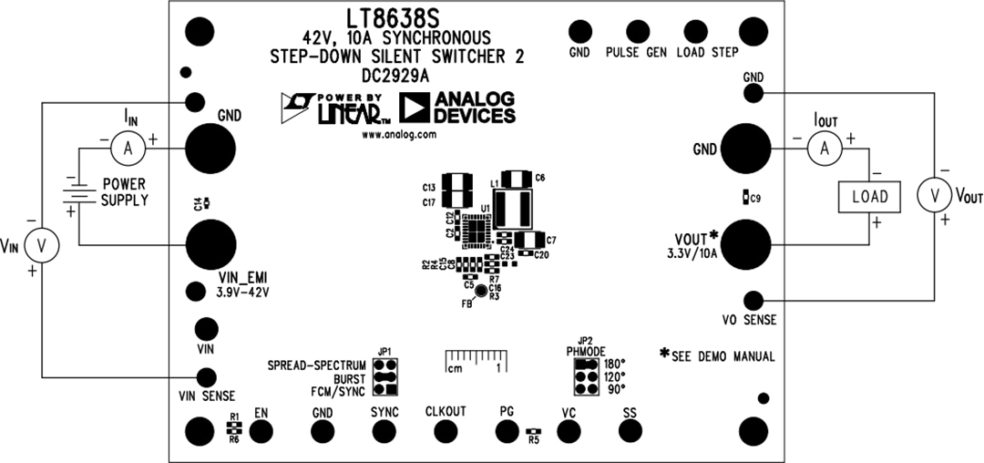 Analog Devices Inc. LT8638S演示板DC2929A