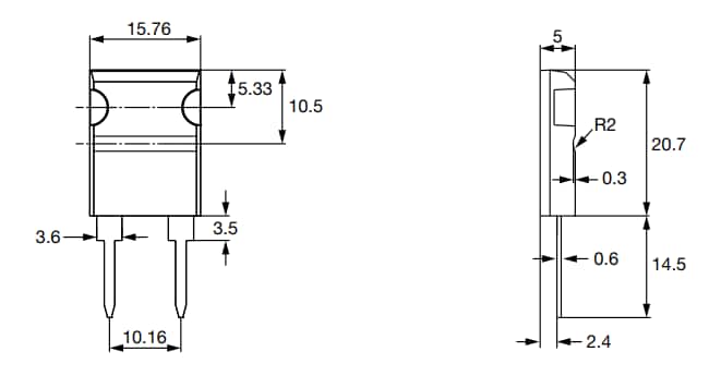 Vishay / Sfernice LTO 150夹式安装功率电阻器