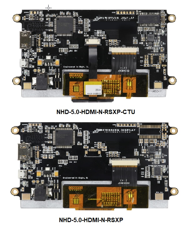Newhaven Display 5-inch IPS HDMI TFT Modules
