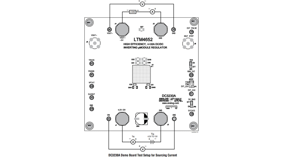 机械图纸 - Analog Devices Inc. LTM4652演示板 (DC3230A)