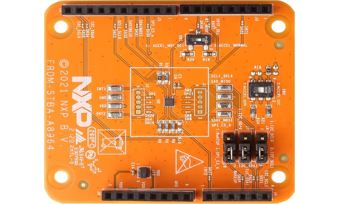 NXP Semiconductors FXLS8964AF用传感器工具箱开发板