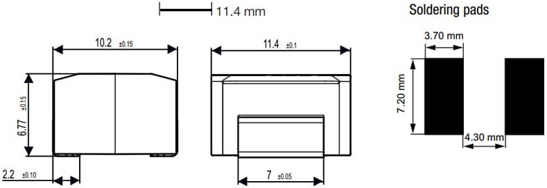 Schurter UHP Series High Current SMD Fuses