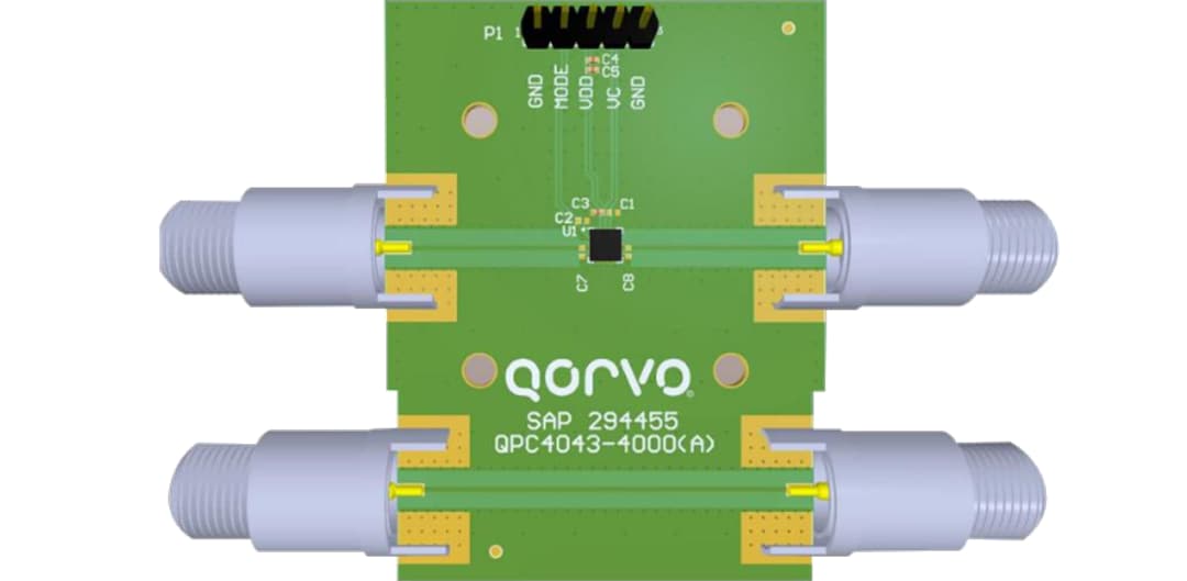 机械图纸 - Qorvo QPC4043EVB-01评估板